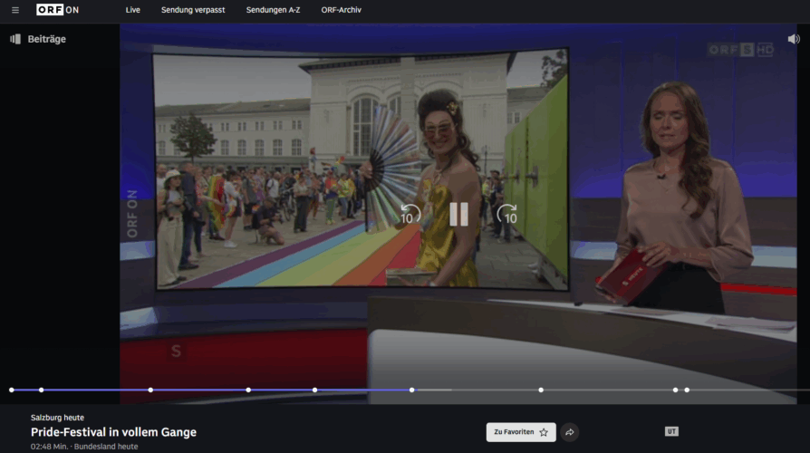 Presse-2025-ORF ON - Pride Festival im vollem Gange