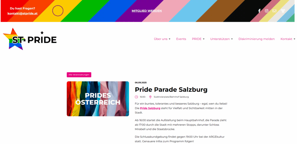 Presse-2025-ST Pride -06 September - Pride Parade Salzburg